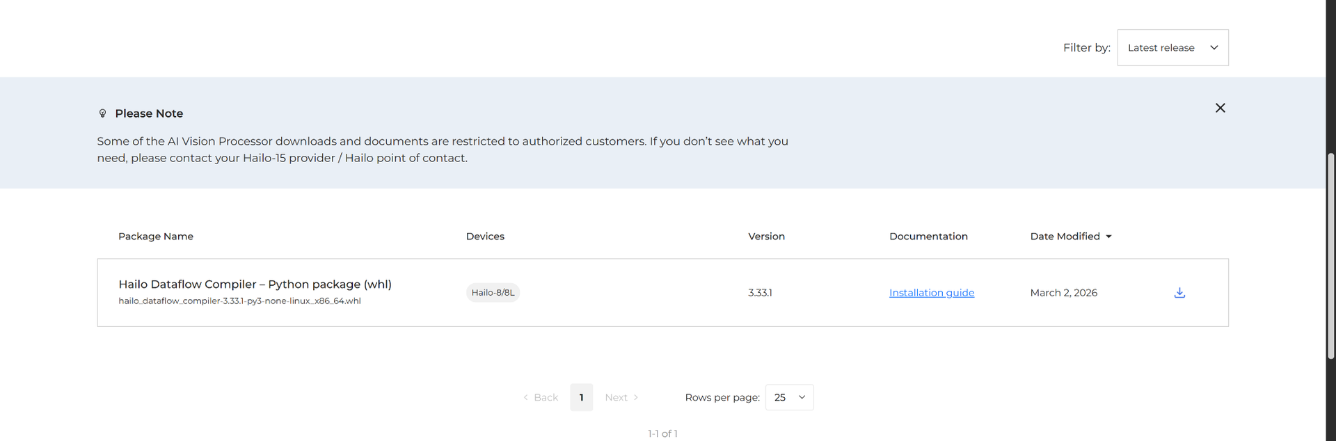 Hailo SDK Install