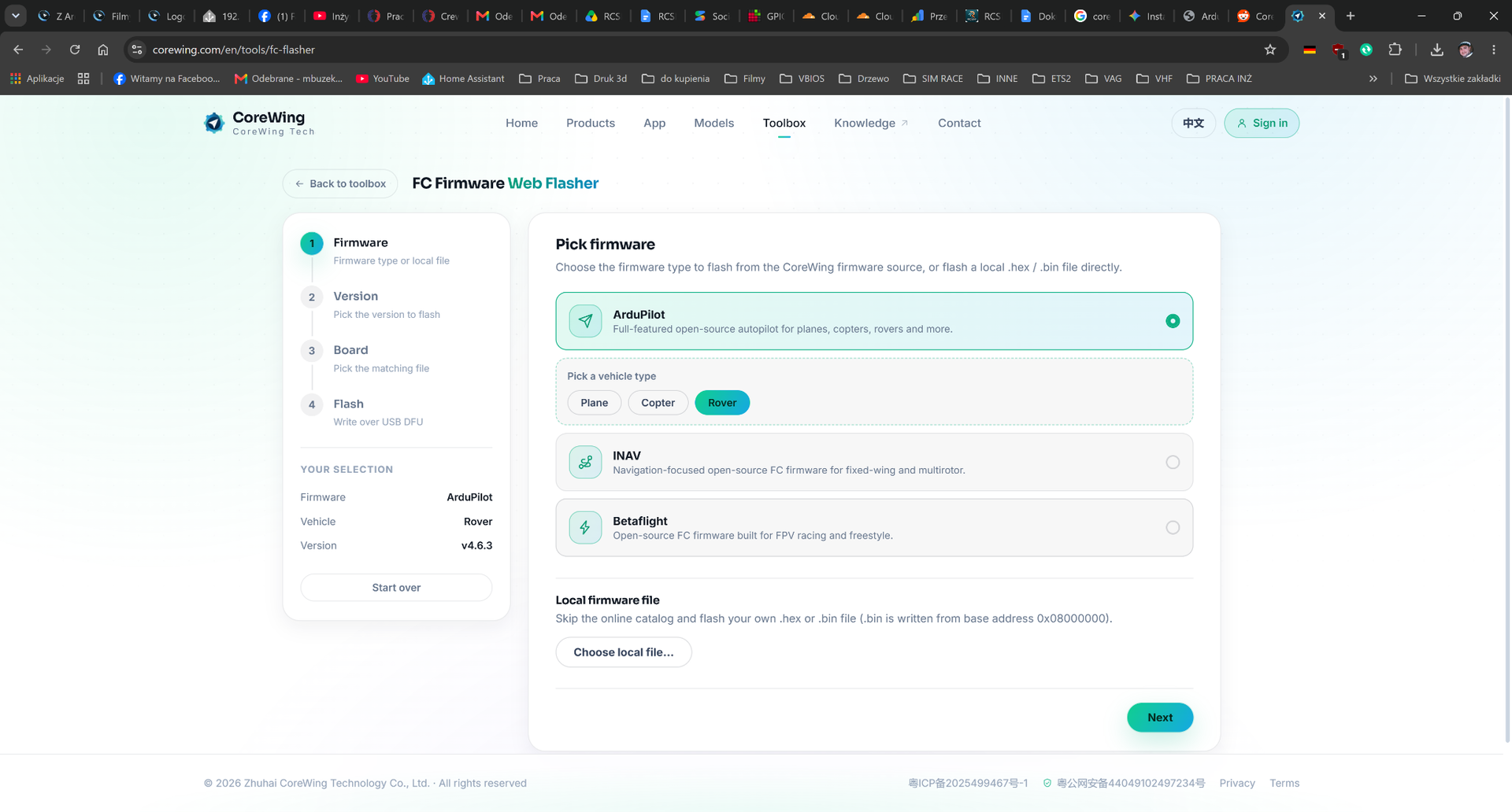 Mission Planner Setup